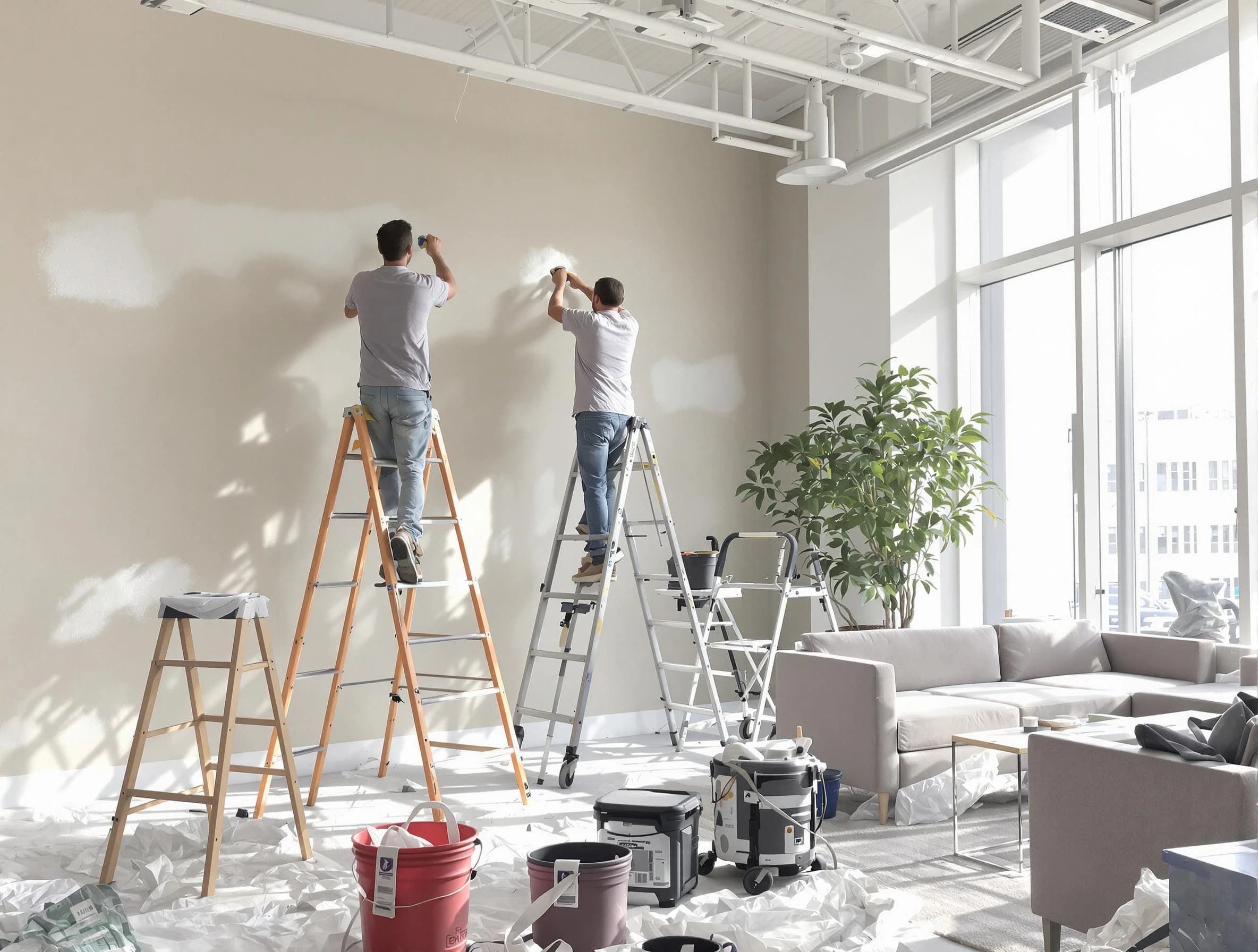 Chandler House Painters delivering commercial painting services in Chandler, AZ